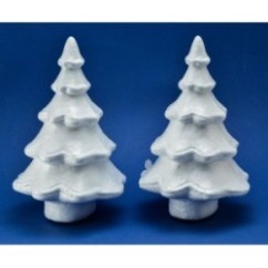 Alberi di Natale in polistirolo 2 pz | Graziano Sas