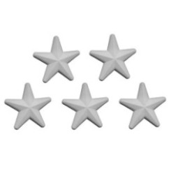 Stelle in polistirolo 10 cm 5 Pz | Graziano Sas