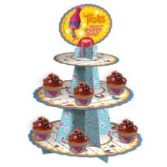 Alzata cupcake Trolls | Graziano Sas