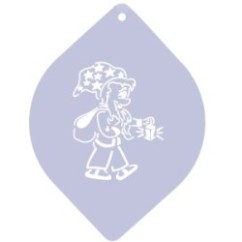 Stencil Babbo Natale | Graziano Sas