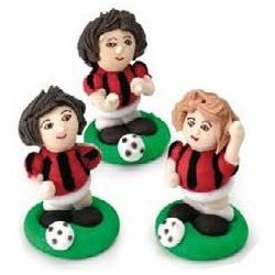 Set Calciatori Rossoneri 3 pz