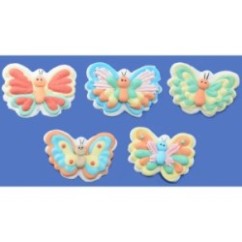Set Farfalle in zucchero 5 pz. | Graziano Sas