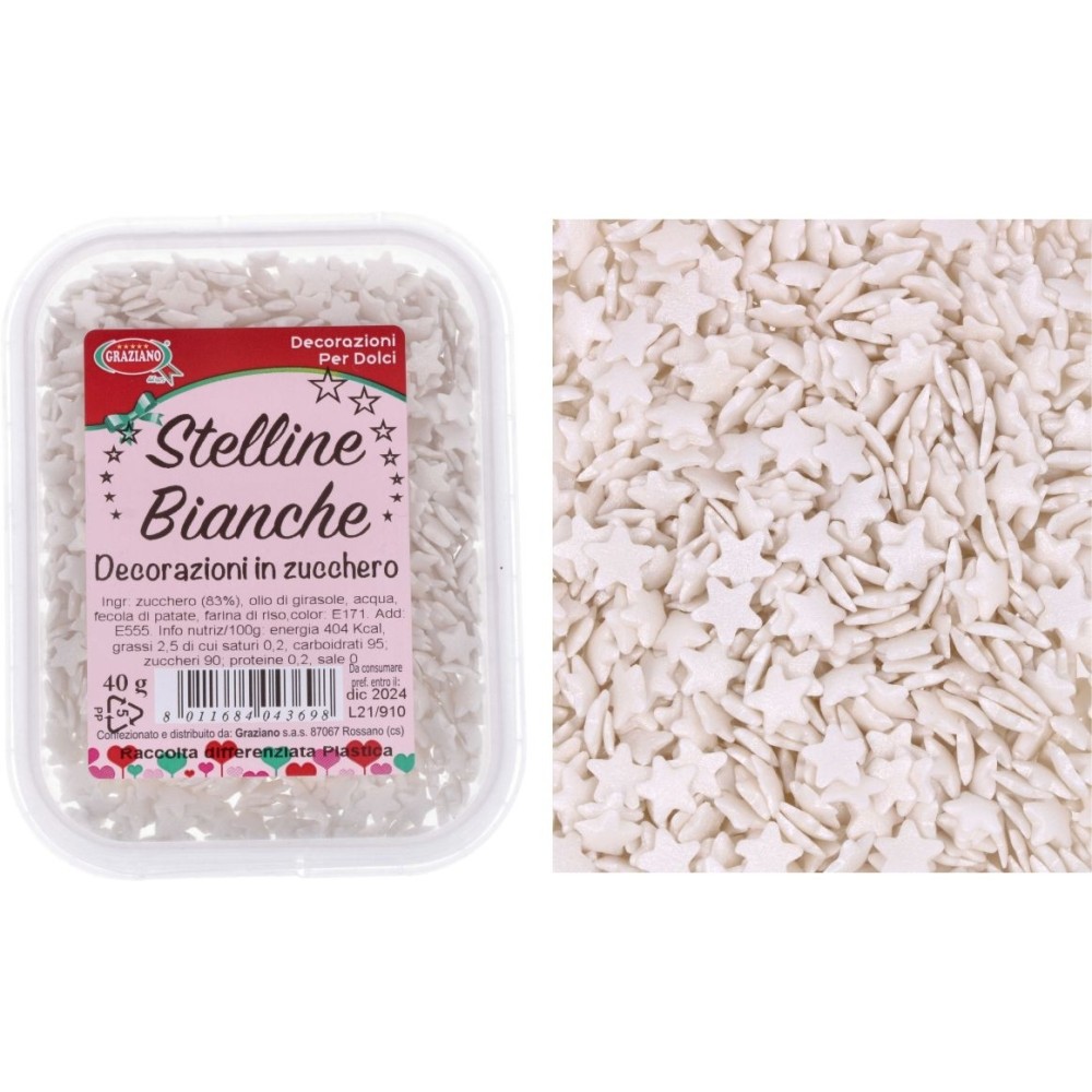 Stelline bianche 40 g