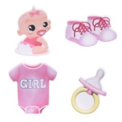 Kit nascita bimba zucchero 4 pz | Graziano Sas