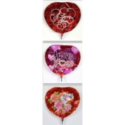 Palloncini San Valentino Mini Shape 3 Pz.