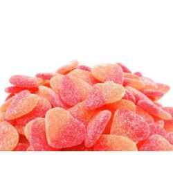 Caramelle gommose Cuori Pesca 1 kg