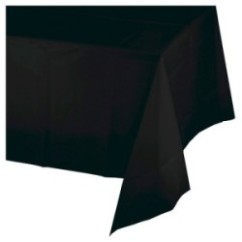 Tovaglia in plastica Nero | Graziano Sas