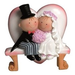 Cake Topper Sposi Panchina