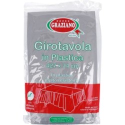 Girotavola argento 427 x 74 cm