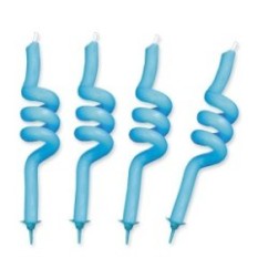 Candeline Curly 4 pz | Graziano Sas