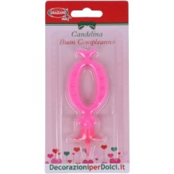 Candelina Buon Compleanno Rosa | Graziano Sas
