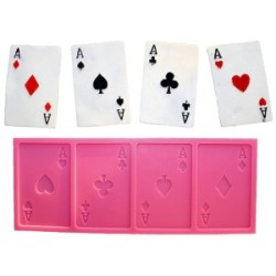 Stampo Silicone Poker