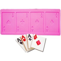 Stampo Silicone Poker