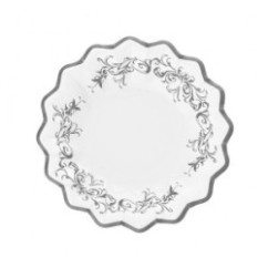 Piatti fondi Stile Silver Elegance 10 pz | Graziano Sas