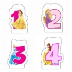 Candelina Numerale Principesse Disney | Graziano Sas