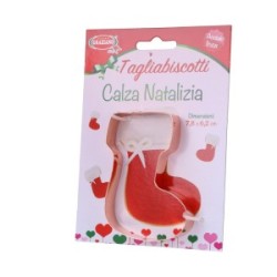 Tagliabiscotti Calza Natalizia