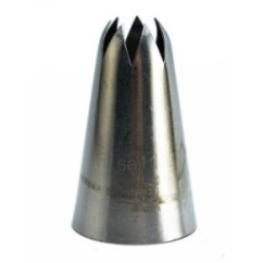 Beccuccio per Zeppole a Stella Chiusa SA11 in Acciaio Inox | Graziano Sas