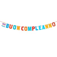 Festone Torta Buon Compleanno | Graziano Sas