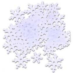 Coriandoli Decorativi Fiocchi di neve 15g