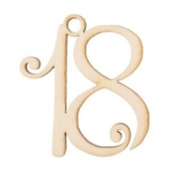 Ciondoli in Legno 18 Pz.12 | Graziano Sas