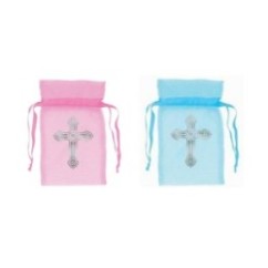 Sacchettini Organza Croce 12 pz | Graziano Sas